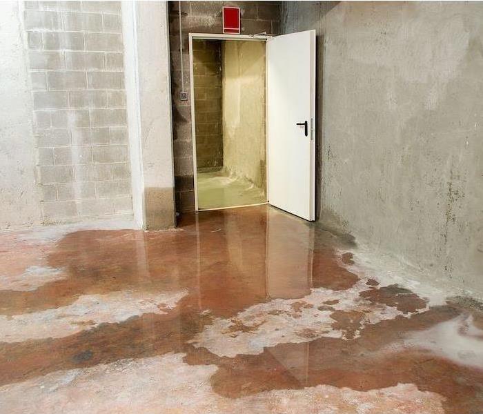 Water On Concrete Floor