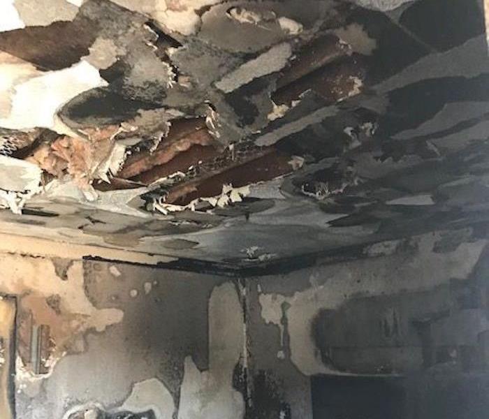 Ceiling After Fire